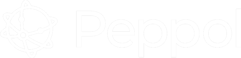 Peppol logo white