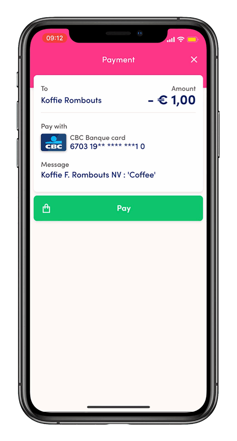 Digiteal POS QR payment on mobile